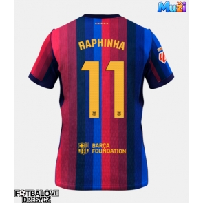 Barcelona Raphinha Belloli #11 Domácí Dres 2026-27 Krátký Rukáv Barcelona Raphinha Belloli #11 Domácí Dres 2026-27 Krátký Rukáv